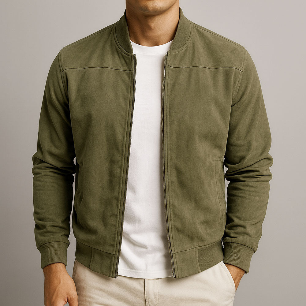 Louis™ | Veste en Suède Véritable