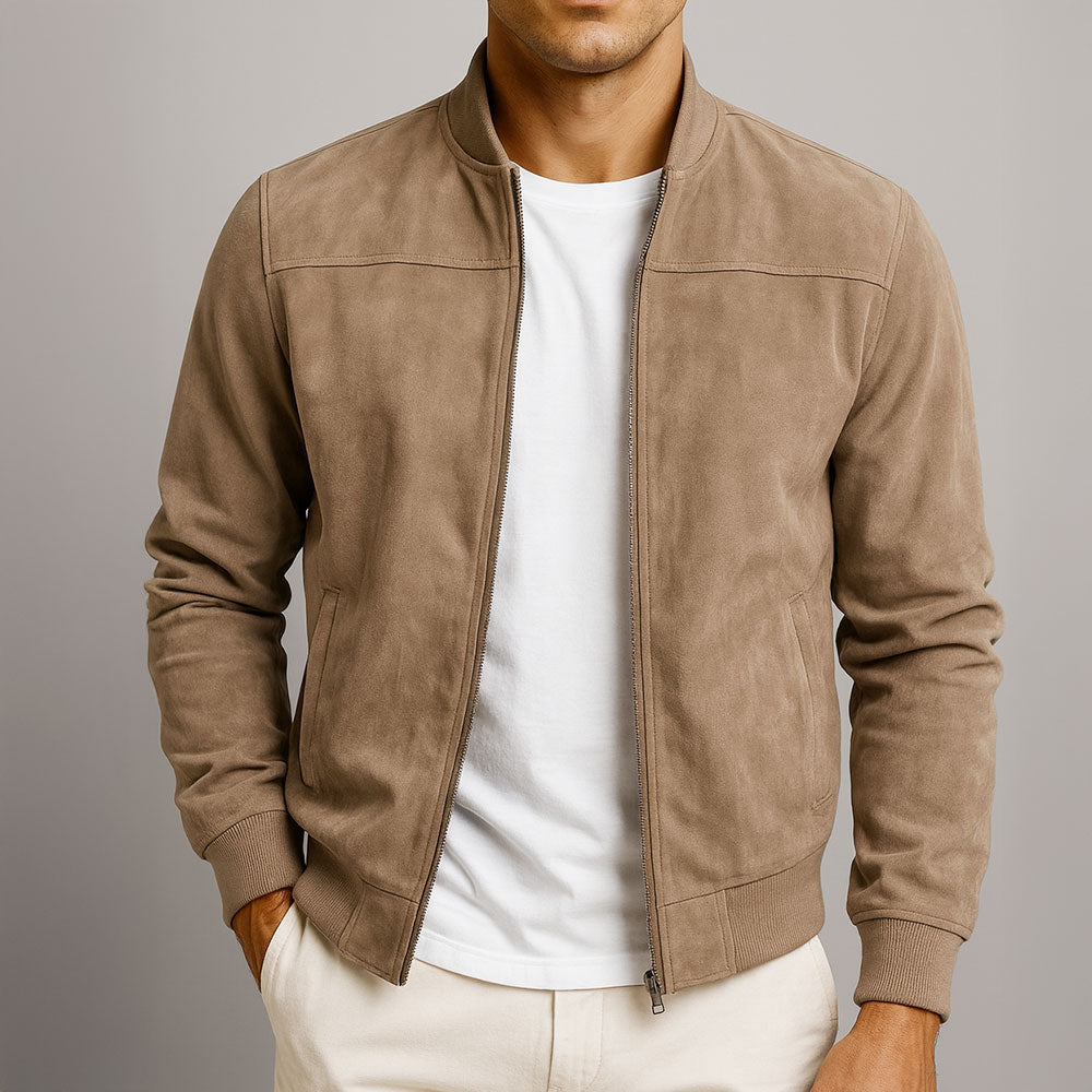 Louis™ | Veste en Suède Véritable