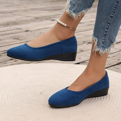 Jacqueline™ | Ballerines Confortables à Talon Compensé