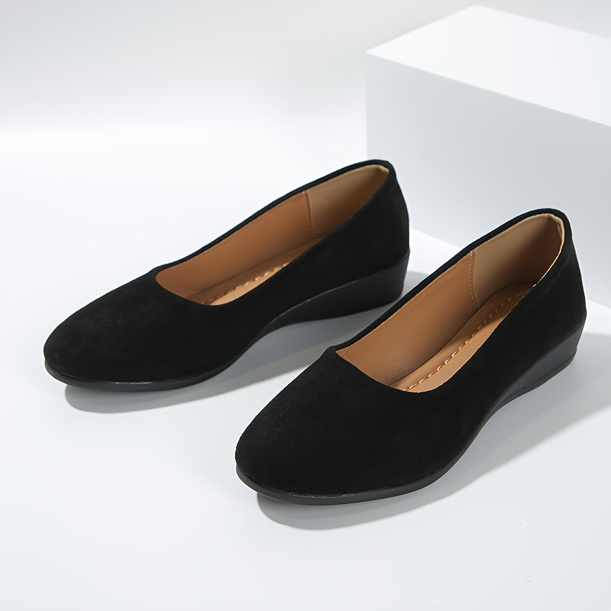 Jacqueline™ | Ballerines Confortables à Talon Compensé