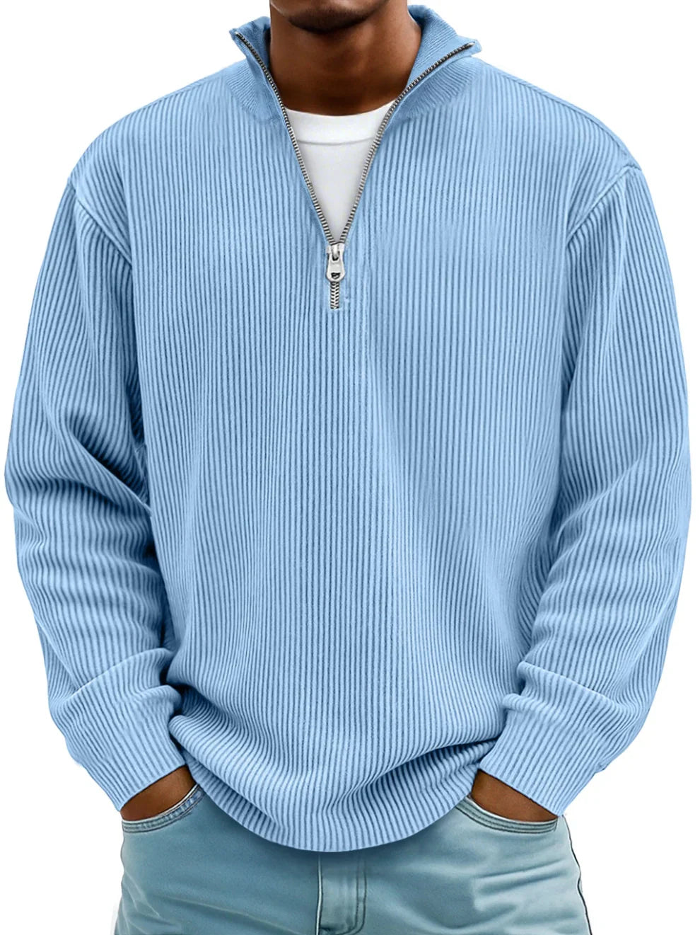 Marc™ | Pull Moderne à Demi-Fermeture Éclair