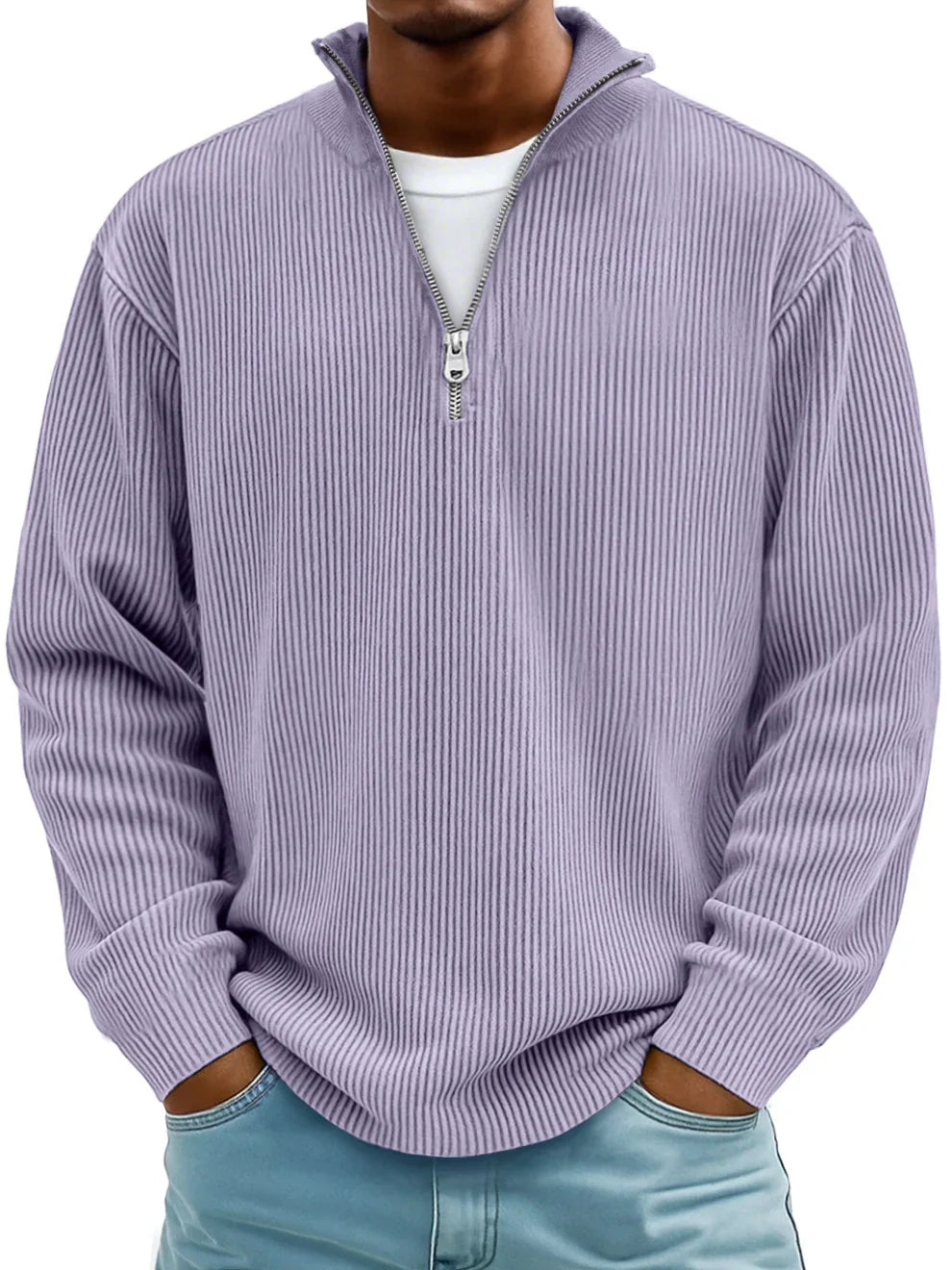 Marc™ | Pull Moderne à Demi-Fermeture Éclair