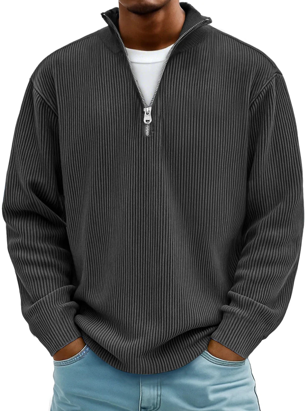 Marc™ | Pull Moderne à Demi-Fermeture Éclair