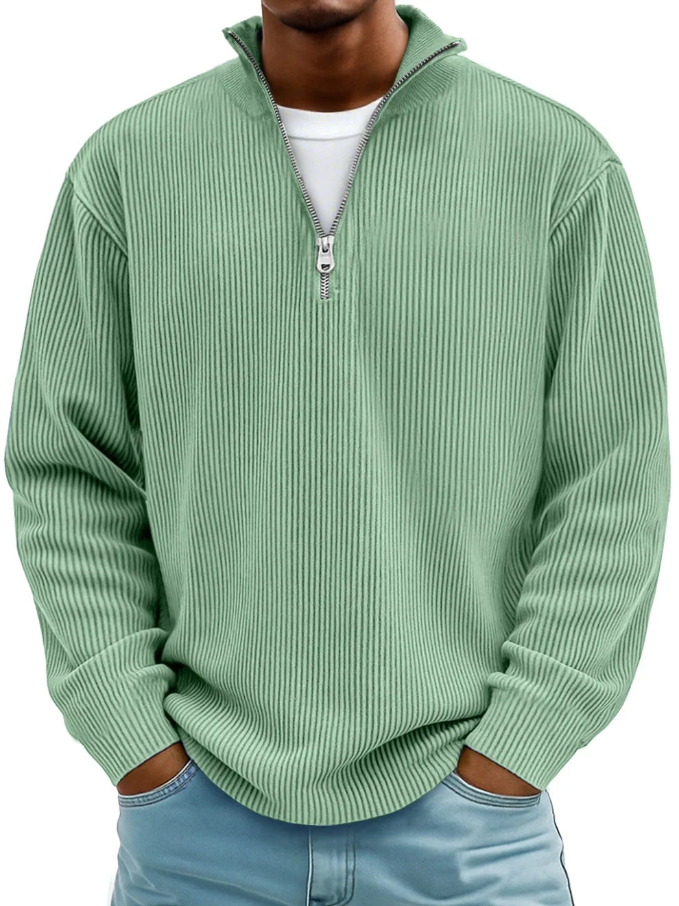 Marc™ | Pull Moderne à Demi-Fermeture Éclair