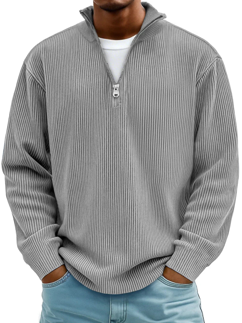 Marc™ | Pull Moderne à Demi-Fermeture Éclair