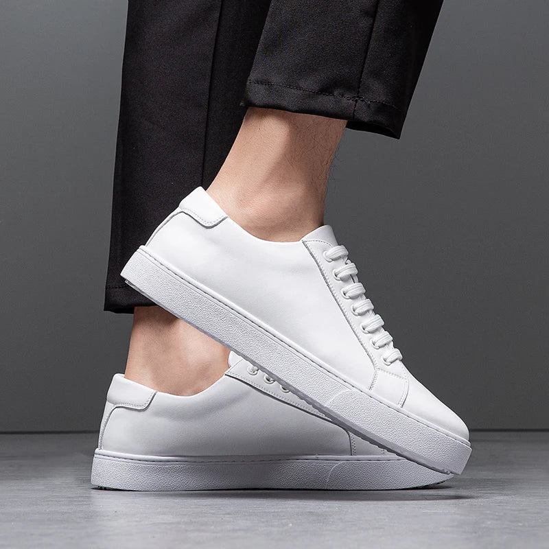 David™ | Baskets en Cuir pour Homme