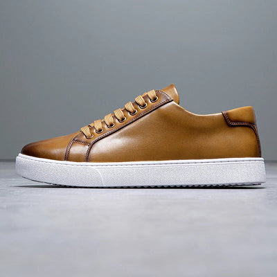 David™ | Baskets en Cuir pour Homme