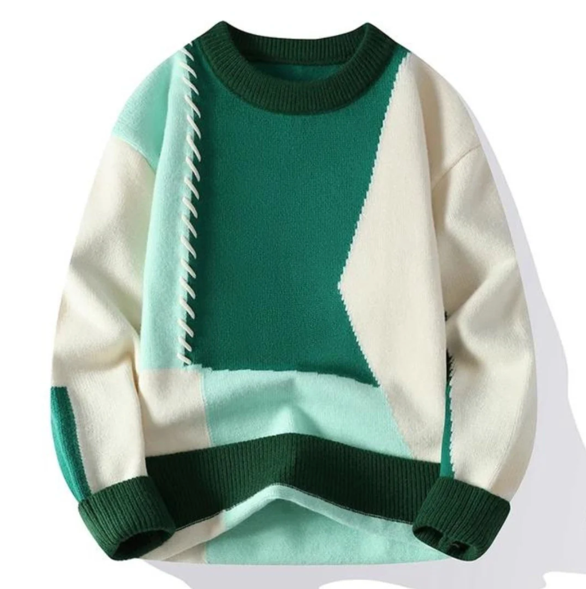 Alex™ | Pull Patchwork Moderne