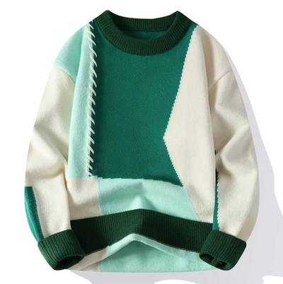 Alex™ | Pull Patchwork Moderne