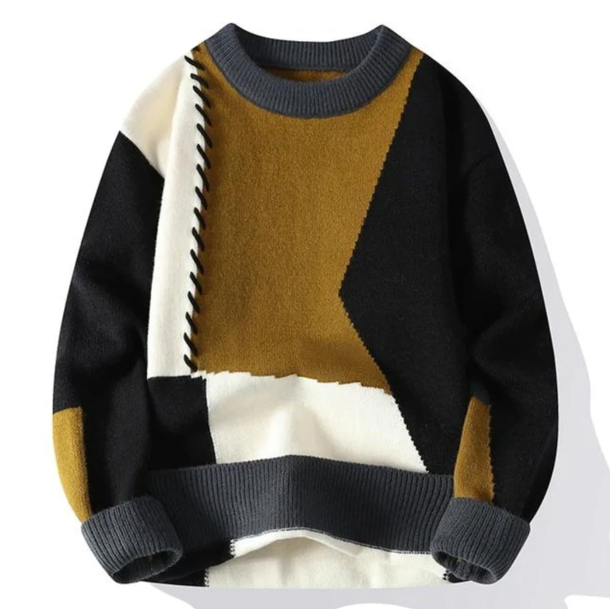 Alex™ | Pull Patchwork Moderne