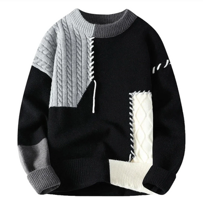 Alex™ | Pull Patchwork Moderne