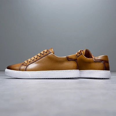 David™ | Baskets en Cuir pour Homme