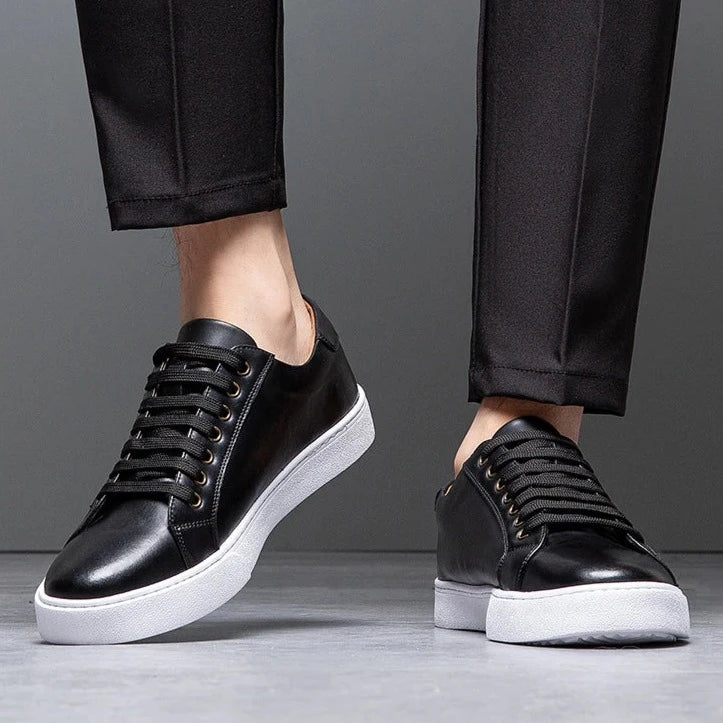 David™ | Baskets en Cuir pour Homme