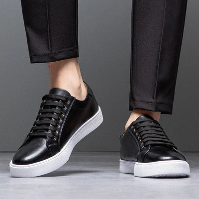 David™ | Baskets en Cuir pour Homme