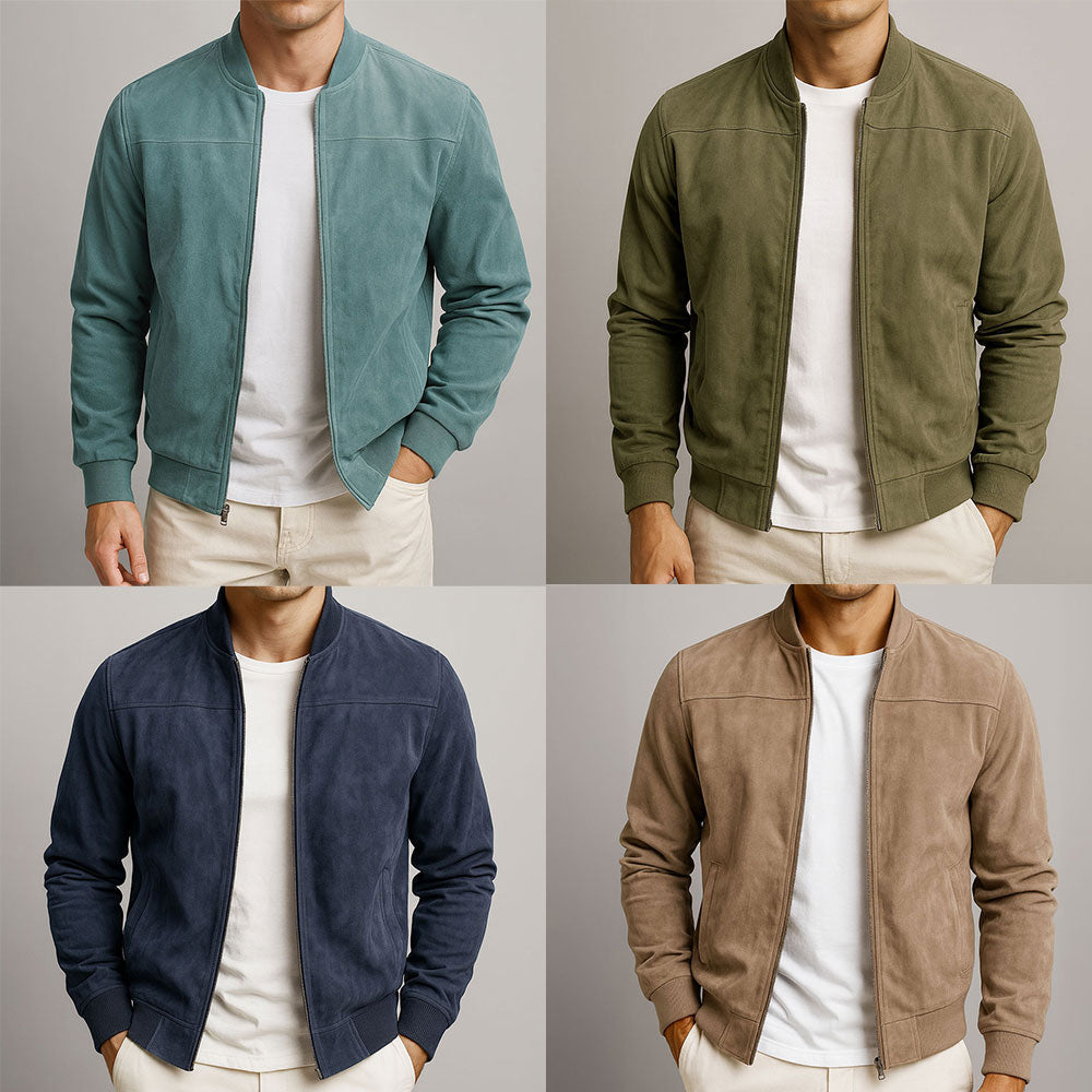 Louis™ | Veste en Suède Véritable