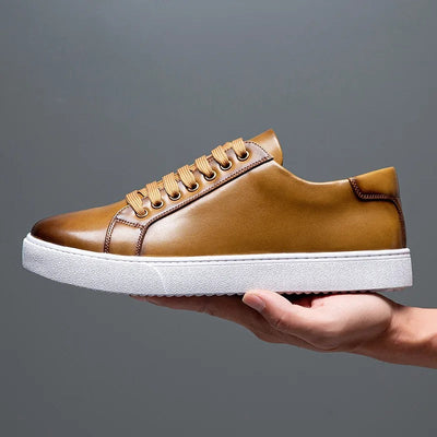 David™ | Baskets en Cuir pour Homme